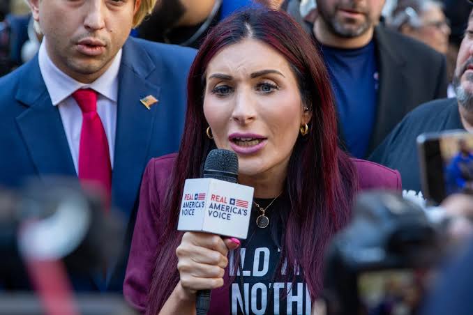 Laura Loomer claims she is fully committed to Ukraine after being 